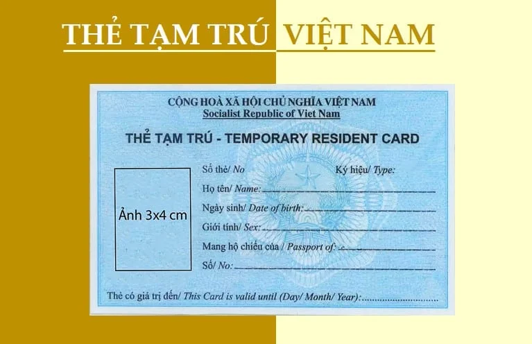 Thẻ tạm trú
